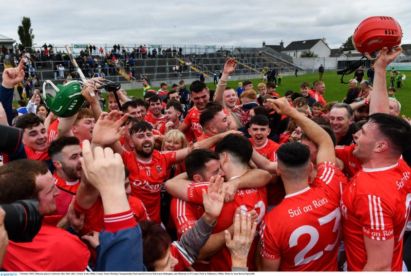 Shinrone honoured as Offaly GAA club of the year