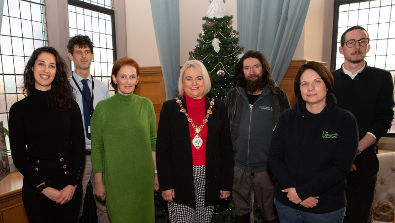 Climate action delegation welcomed to Derry