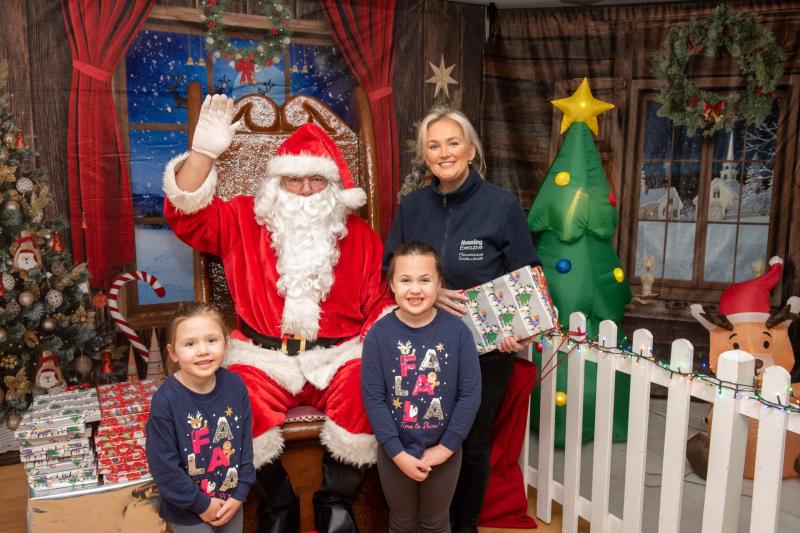 Santa’s grotto brings Christmas joy and winter treats to Derry's Waterside community