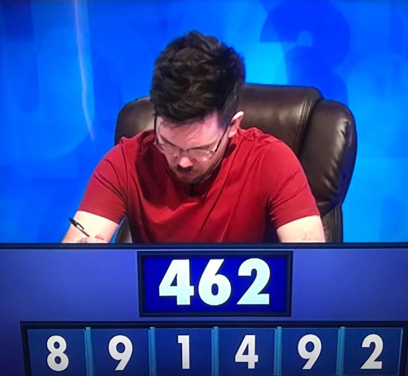 Peter Burke is Countdown champion for fifth day running