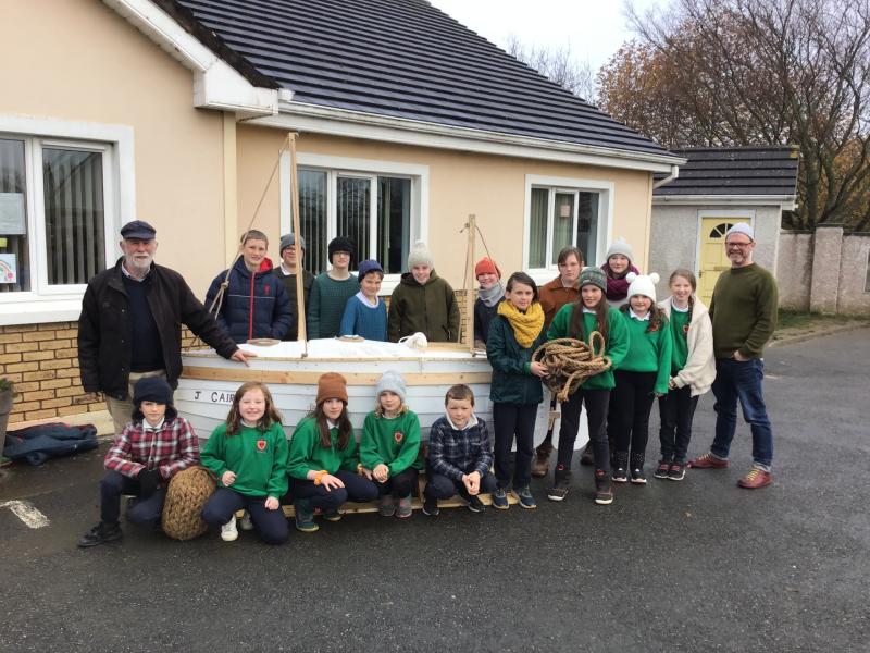 Famous Antarctic explorer pays a visit to Offaly school