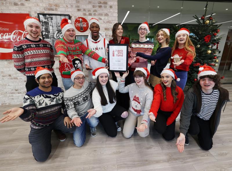 Louth youth-orientated organisation receives €10K from Coca-Cola Thank You Fund