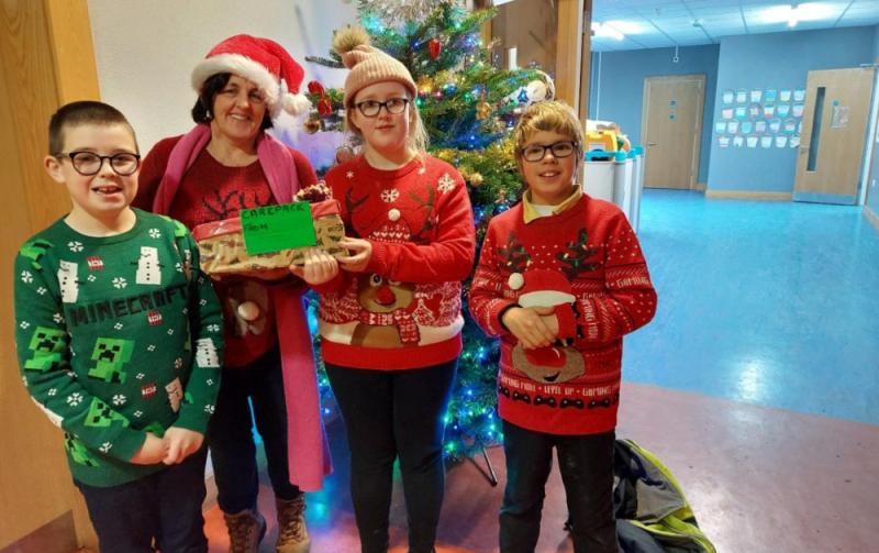 Carlow school takes part in Christmas initiative