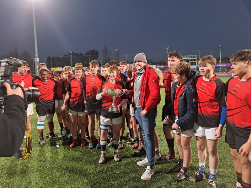 Six tries seal victory for Edenderry students on a famous day in Donnybrook