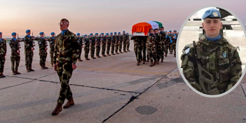 Newtown prepared for funeral of Private Seán Rooney 