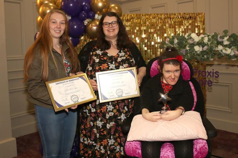 Derry social care service users awarded for their work