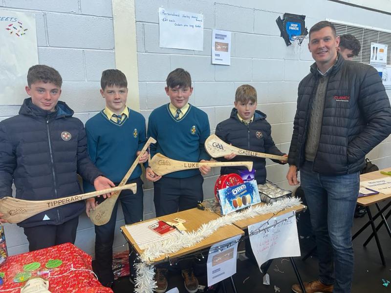 IN PICTURES:  There was a great buzz at the CBS Student Enterprise Christmas Trade Fair
