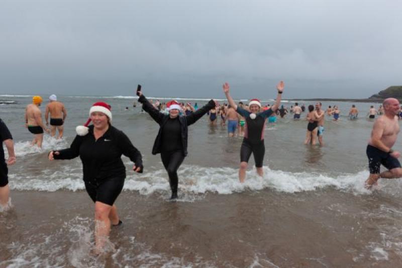 In Pictures: A great turnout for the Bundoran Christmas Day swim