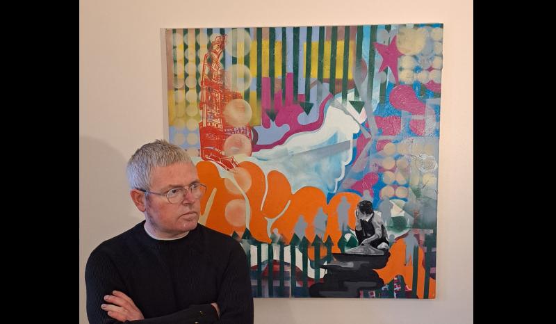 Dundalk artist launches exhibition in &Iacute;ontas Arts Centre tomorrow evening