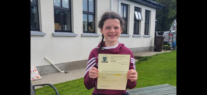 12-year-old Tipperary autism campaigner  is delighted with her Leaving  Certificate result