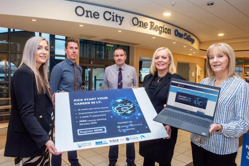 Derry college launches Kickstart to I.T. course