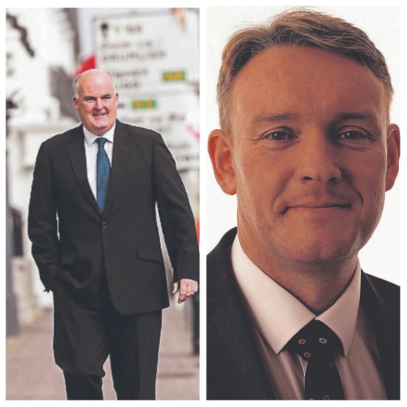 Flaherty and Carrigy clash