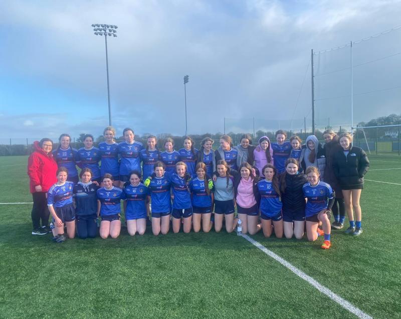 St Mary's Newport junior ladies' football team are through to the Munster Semi-Final