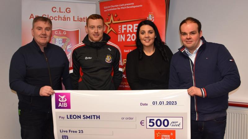 Leon Smith picks up Dungloe GAA bumper  ‘Live Free for 2023’ prize