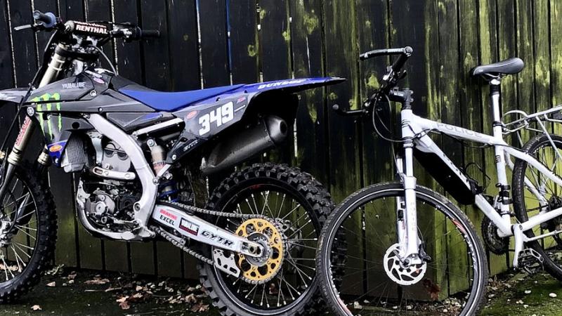 Scrambler seized in Galliagh.