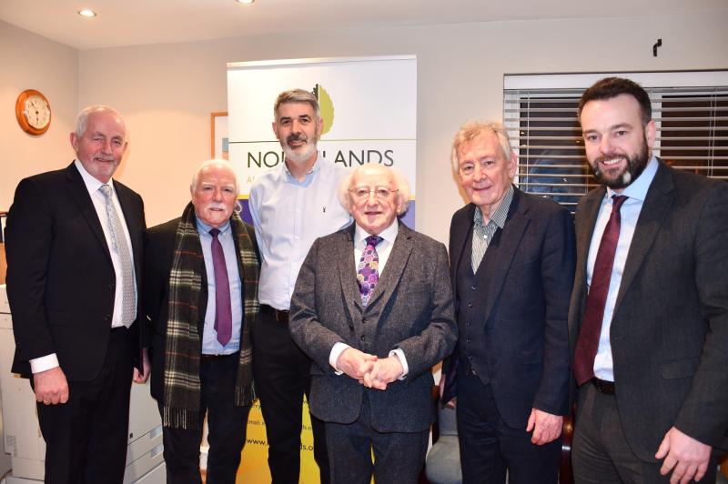Derry's Northlands Addiction Treatment Centre welcomes visit of President Higgins