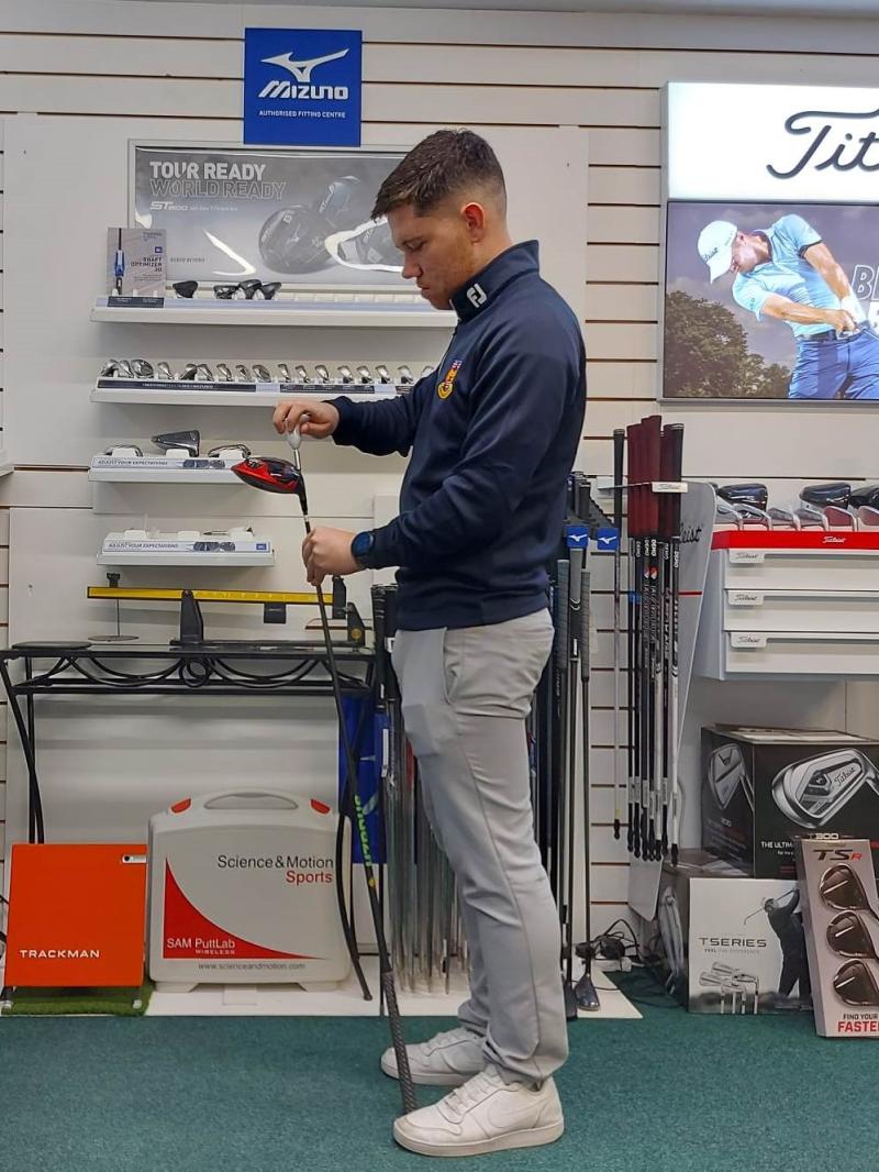 Local man appointed as Golf Pro at Offaly golf shop Ireland Live