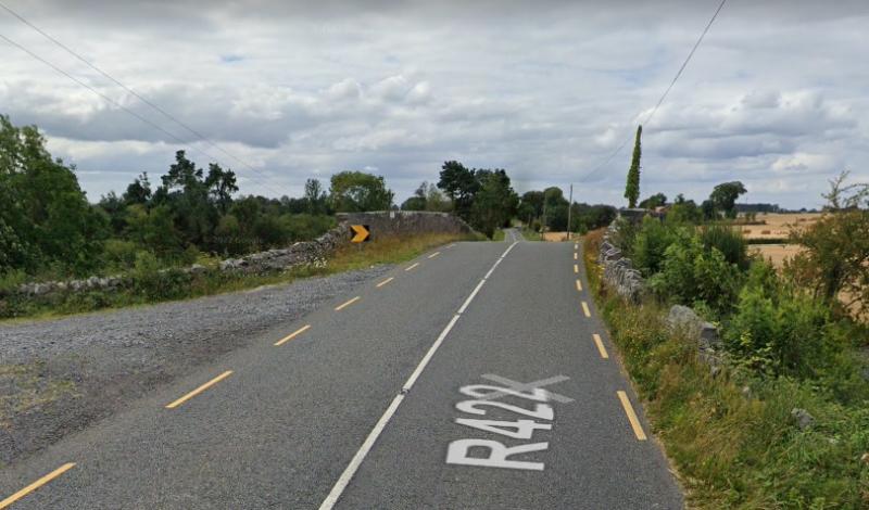 Cars becoming airborne on Laois bridge