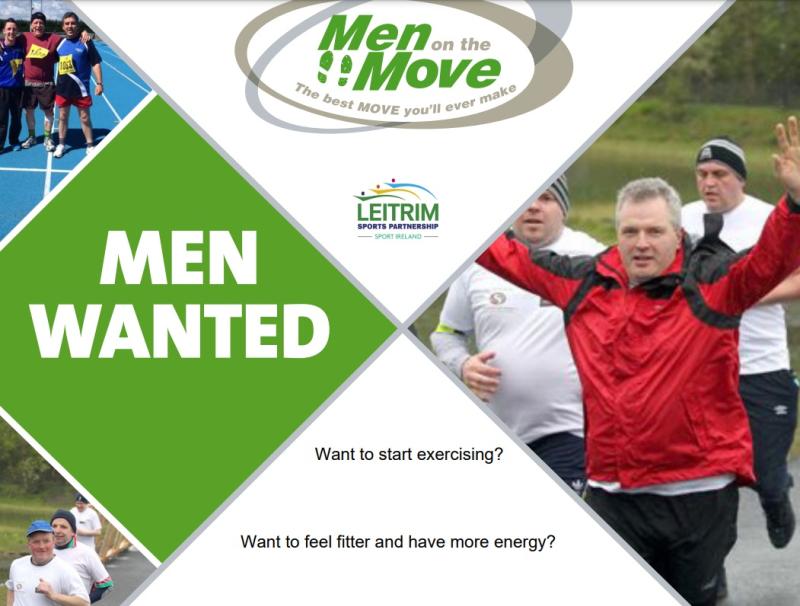 Leitrim Sports Partnership promoting 'Men on the Move' activity programme