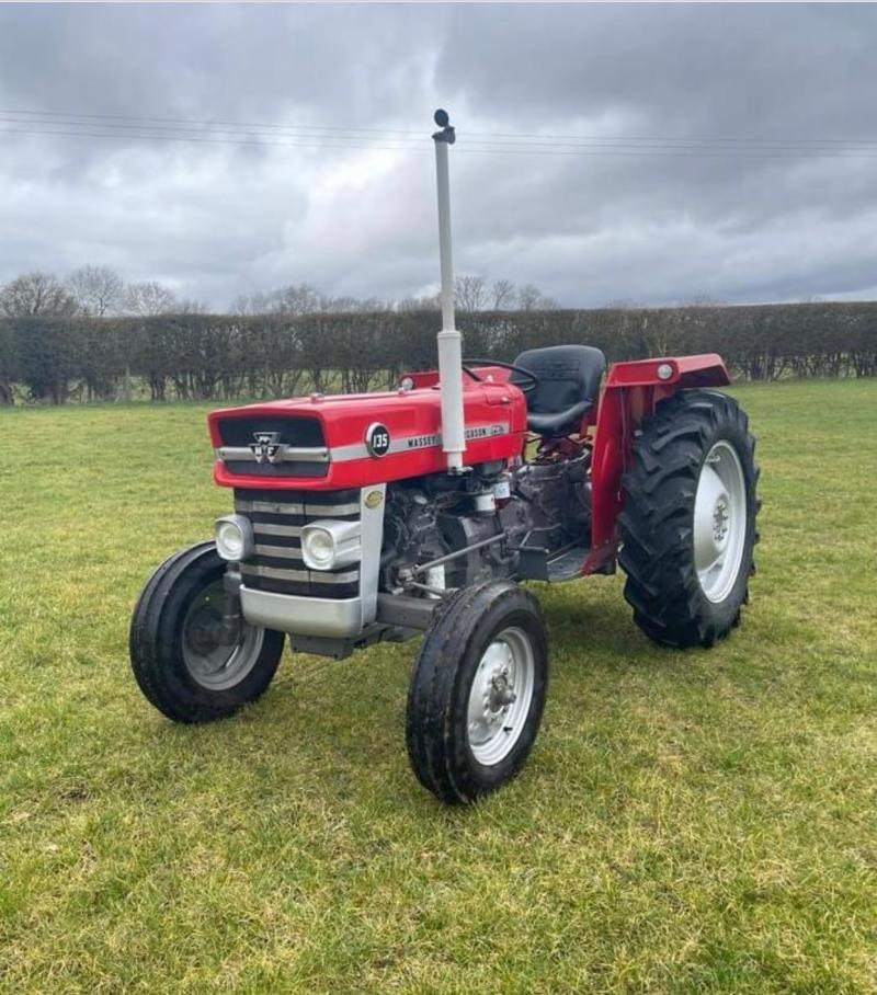 Tractor being raffled 