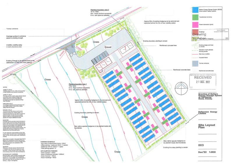 County Derry residents launch objections to battery energy storage system plans