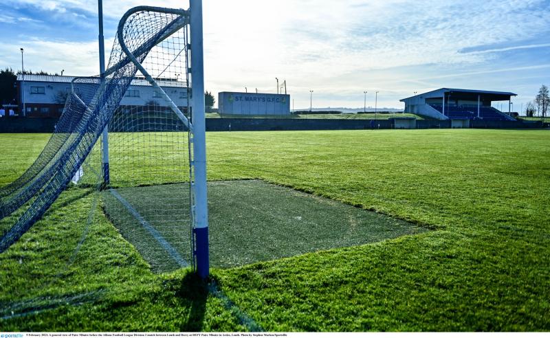 Ardee pitch allows Louth to play the type of football favoured by management