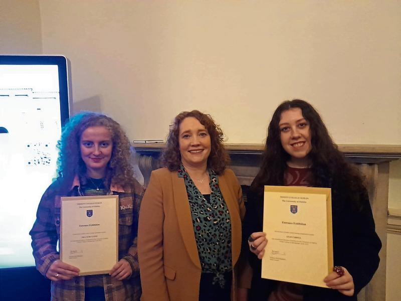 Trinity awards for Longford students 