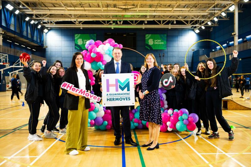 Sport Ireland unveils &ldquo;Her Moves&rdquo; Campaign for Teenage Girls on International Women&rsquo;s Day