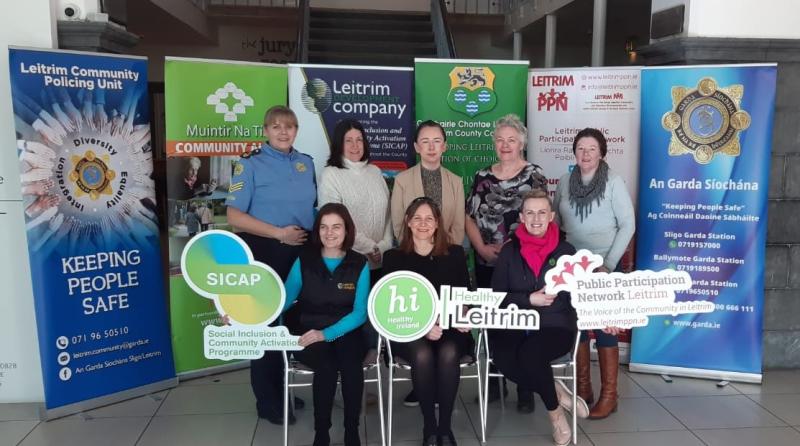 Community Information Event in Manorhamilton outlining supports and resources available in North Leitrim