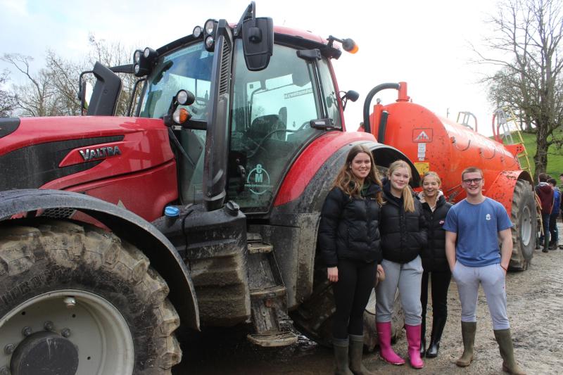 Local Ag Science students get a taste of farm life at Ballyhaise Agricultural College