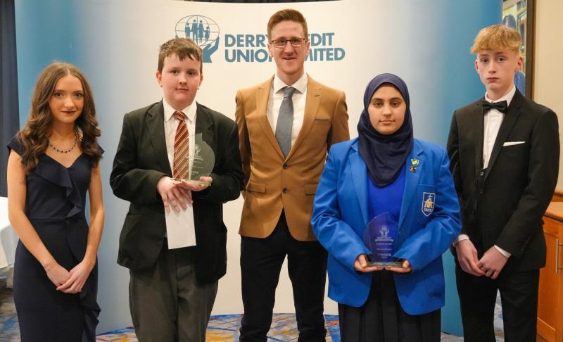 Derry Credit Union - Carer Award winners