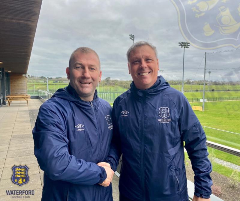 Alan Reynolds leaves Derry City to link up with Waterford FC manager Keith Long