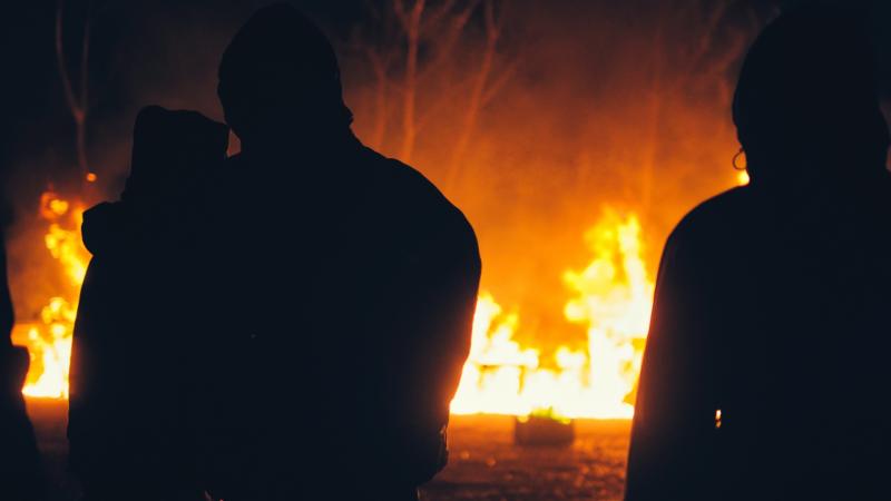 Two truck cabs destroyed in Newtowncunningham  treated as suspected arson