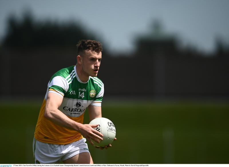 Farrell and Evans selected in attack as Offaly side named for Longford showdown