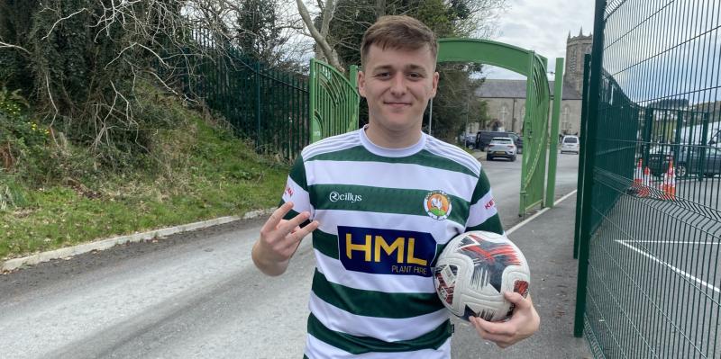 Cockhill Celtic’s Adam McLaughlin savours historic hat-trick 