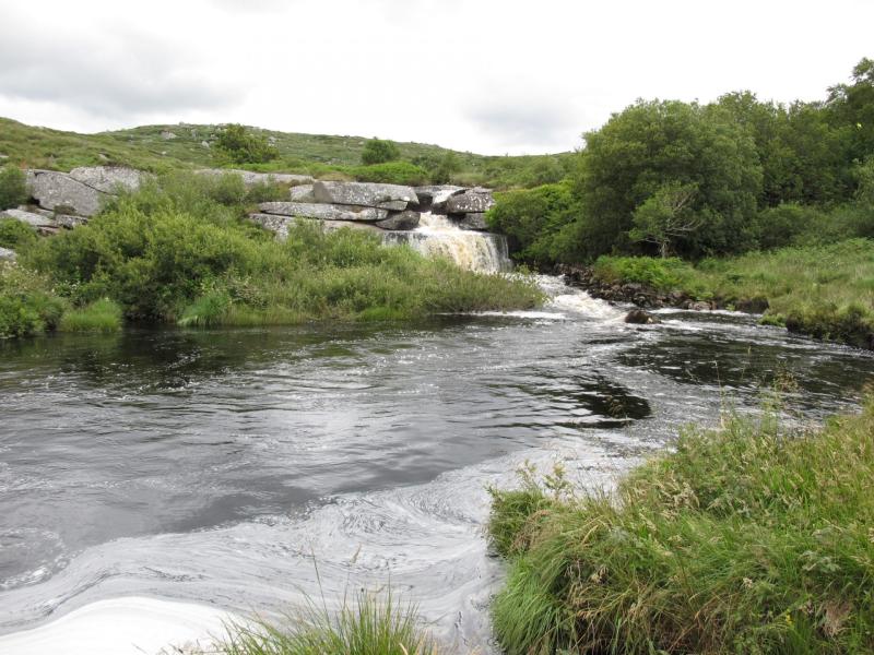 Gardaí are investigating  following the discovery of a body at Crolly River