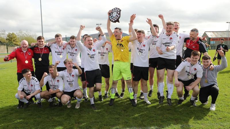 Redcastle Utd lift Ulster Junior Shield title with victory over Strand Rovers 