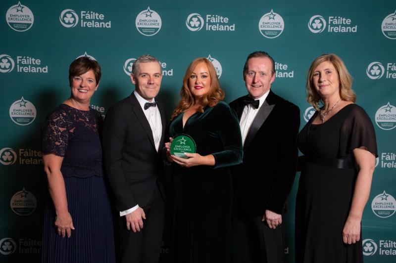 Kilkenny hotel wins best employer at Fáilte Ireland Employer Excellence Awards
