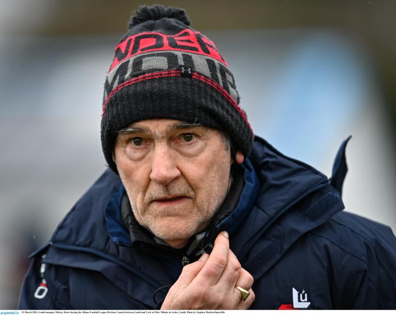 Mickey Harte keen to improve Louth’s championship pedigree