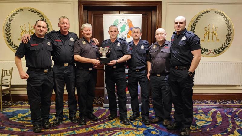 Carlow Fire & Rescue team is best in Ireland after national cup win