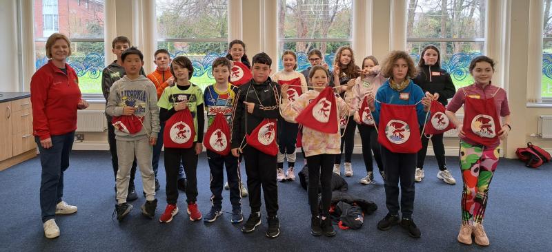 Excitement as Gaelcholáiste Dhún Dealgan holds its first  Easter Camp