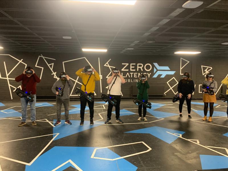 Dundalk IT students enjoy immersive virtual reality field trip