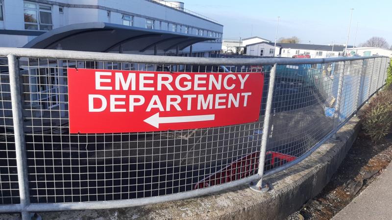 HSE makes A&E plea to Laois public due to 'very high attendances'