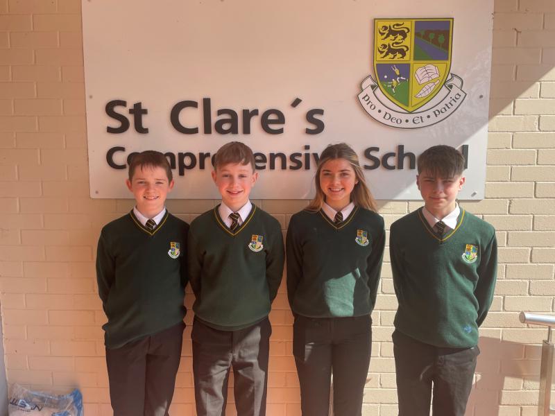News from St Clare's Comprehensive, Manorhamilton