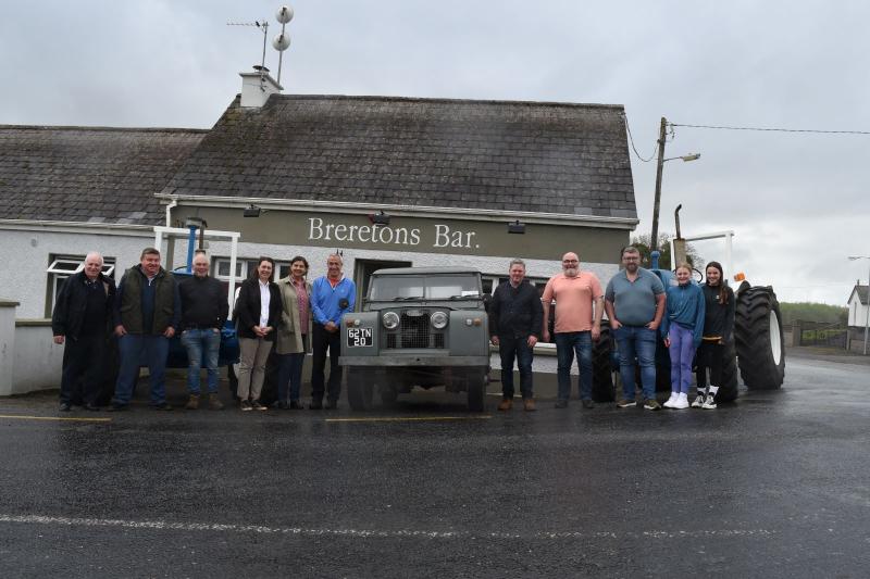 Brereton's Bar Annual Tractor Run to support Offaly Hospice