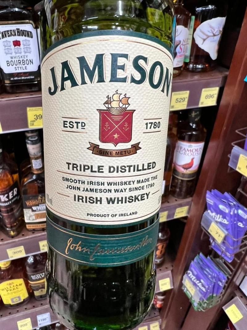Midlands Senator wants Irish whiskey removed from Russian shelves