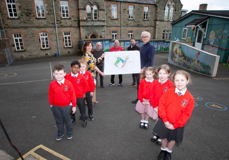 New play area for Derry's St. Eugene's Primary School