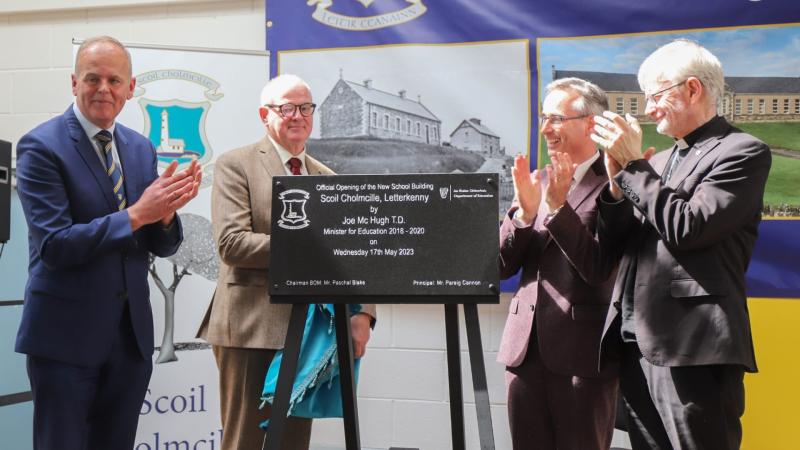  'Today a vision has been realised' principal says of Scoil Cholmcille's opening