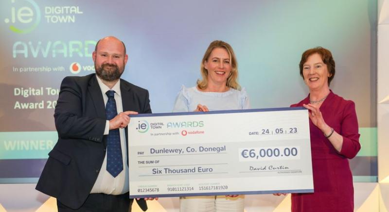 Donegal projects win at .IE Digital Town Awards 2023