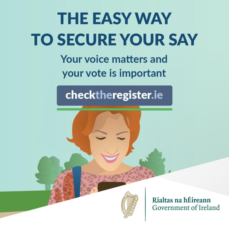 Are you registered to vote? Check the register now Ireland Live